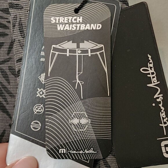 New Travis Mathew men size 34  athleisure golf shorts gray Power Lounging - Picture 4 of 14